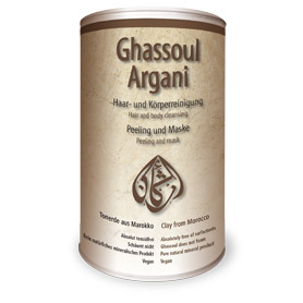 Ghassoul-Argani - Hair and body cleaning - Peeling and mask